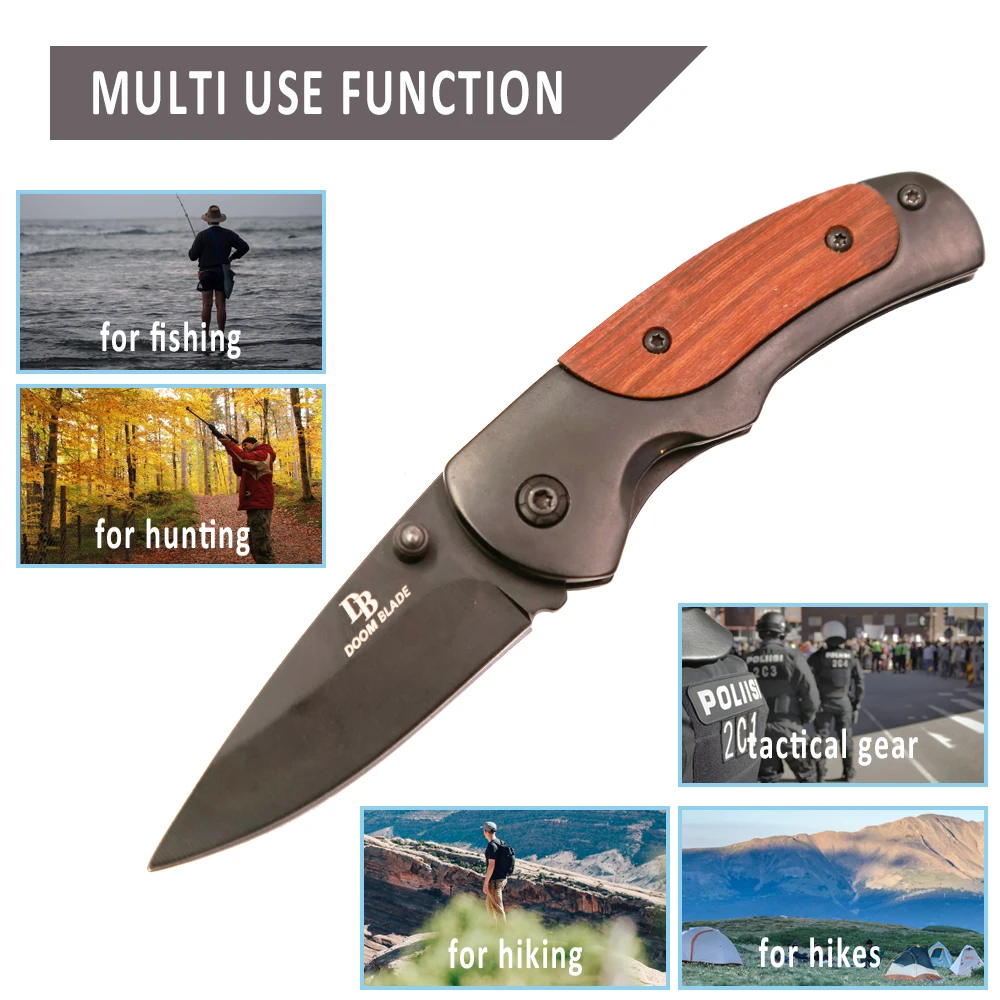 12 шт./лот новинка уличный складной нож высокой твердости полевой для самозащиты