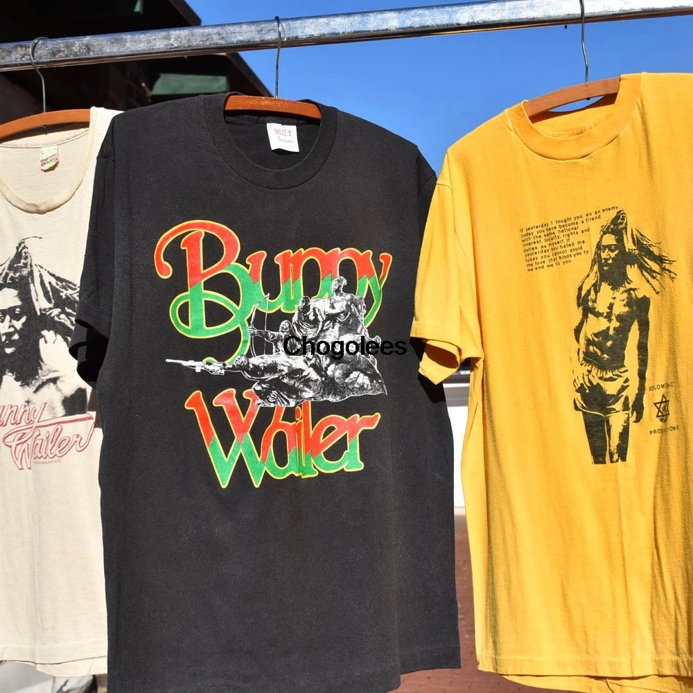 Винтажная футболка с изображением кролика 1981|Мужские футболки| |