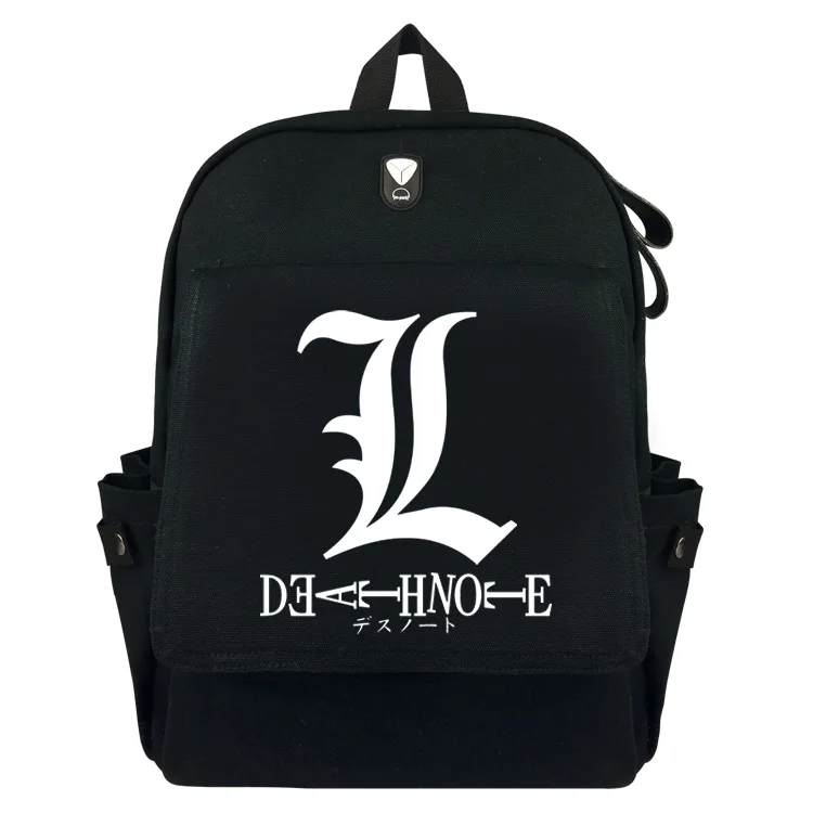 

Death Note Cosplay School Shoulder Bag Canvas Backpack Teentage Laptop Travel Rucksack Gift