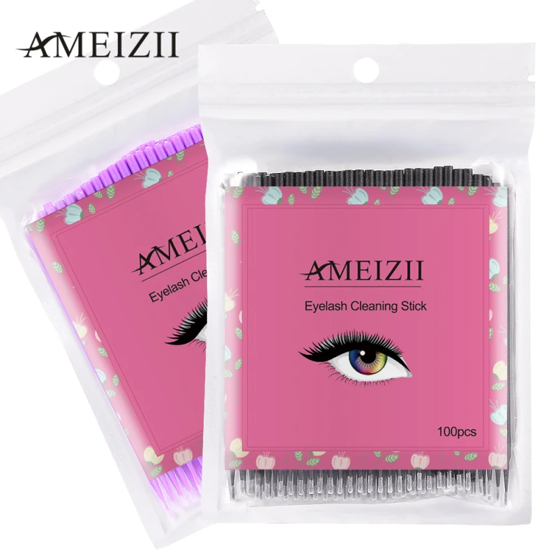 Многофункциональные кисти для ресниц одноразовая кисточка наращивания и бровей