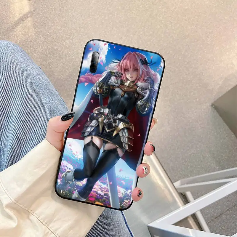

astolfo anime girl Phone Case For Redmi note 4 9 6a 4x 7 5 8t 9 plus pro Cover Fundas Coque