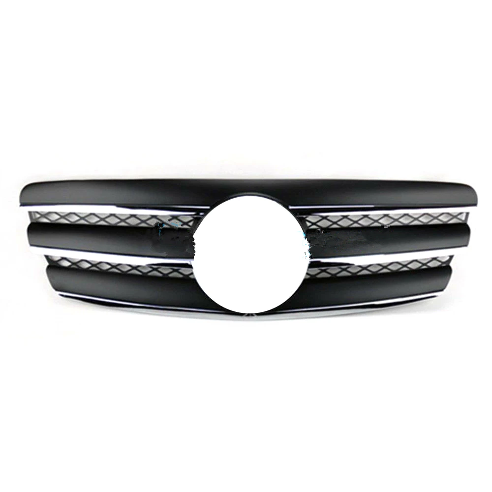 Авто передний бампер решетка сетки для Mercedes Benz E-CLASS W211 E320 E350 E500 2003 2004 2005 2006 ABS Пластик w/эмблема