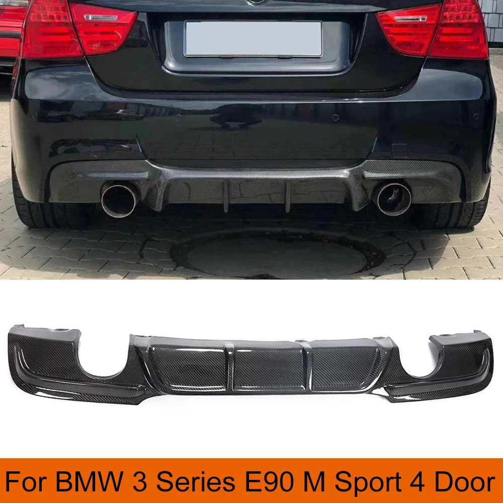 Диффузор для заднего бампера спойлер BMW 3 серии E90 M Sport 325i 335i 2009-2012 диффузор губа из
