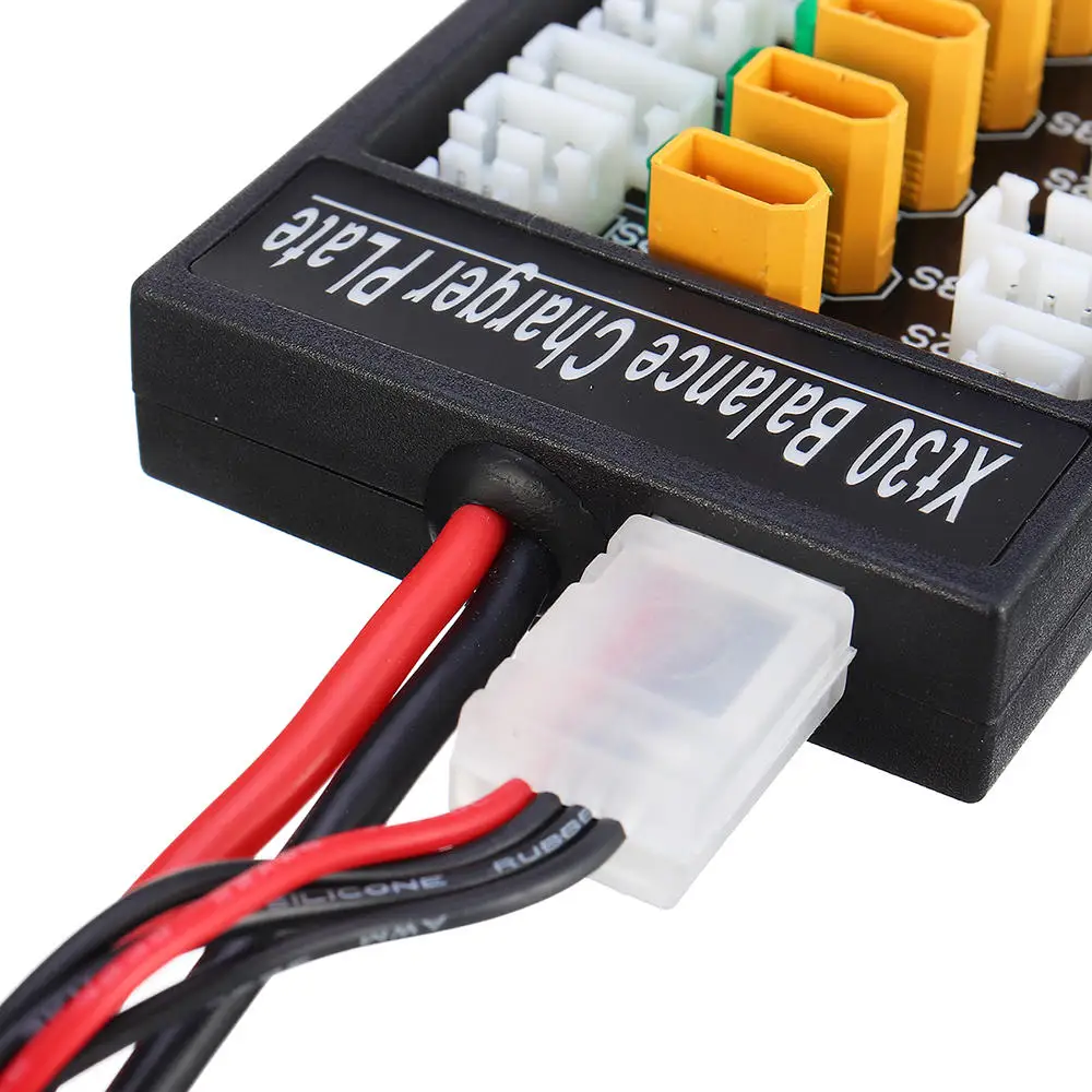 

XT30 1S-3S Plug Parallel Charger Board Banana Plug Input For IMAX B6 Charger