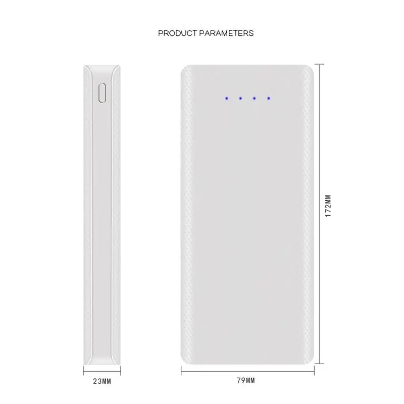 8x18650, самодельная коробка для зарядного устройства, внешний аккумулятор, держатель, чехол, двойной USB, 8*18650, корпус аккумулятора, для хранения, для организации