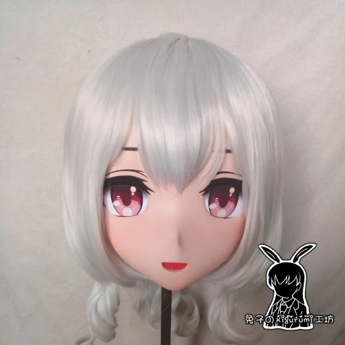 (Кролик 65) Полная Голова Crossdress Девушка BJD кукольная маска Tokyo Ghoul COS мультфильм