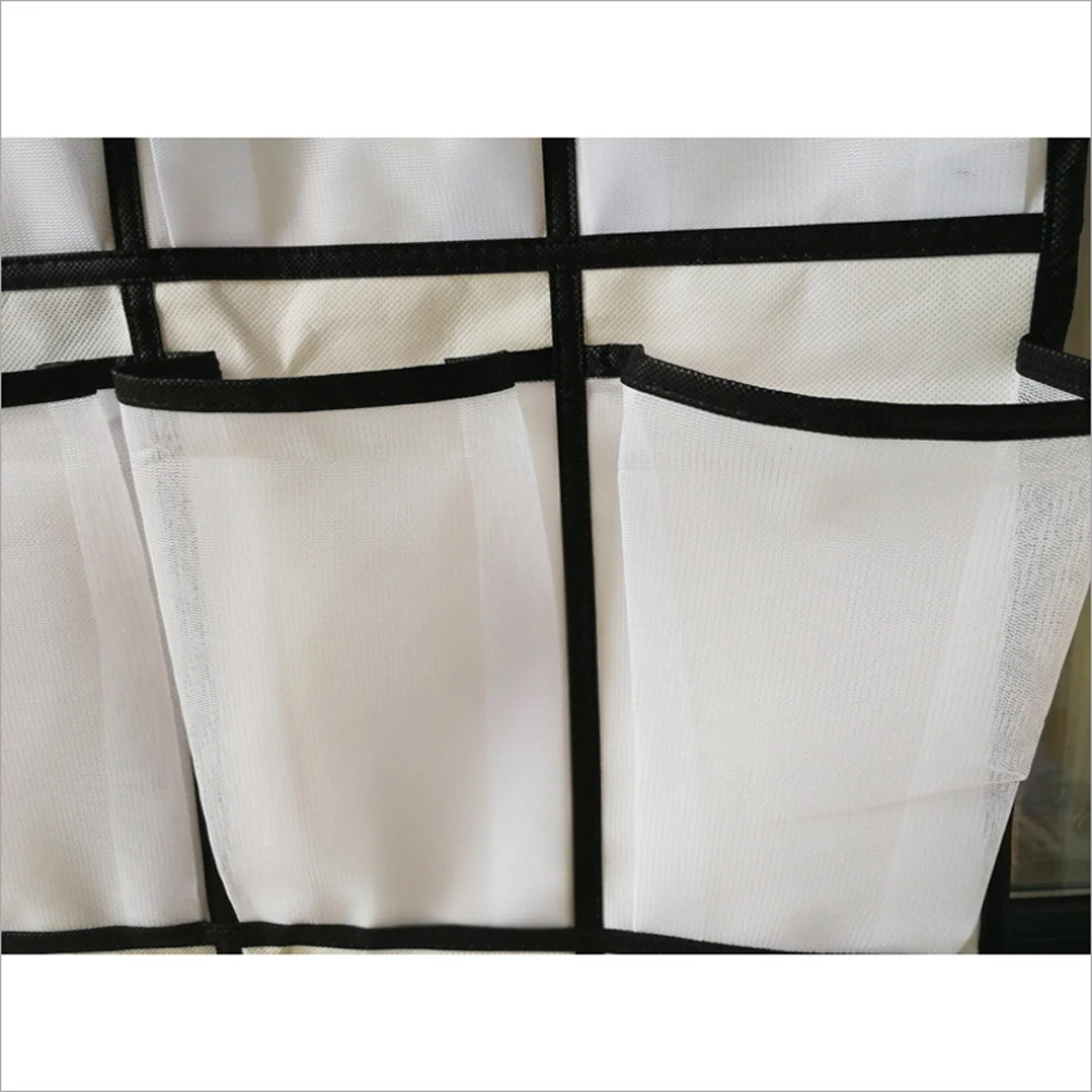 Официальный Творческий 12/24 карманы для хранения над дверью органайзер обуви