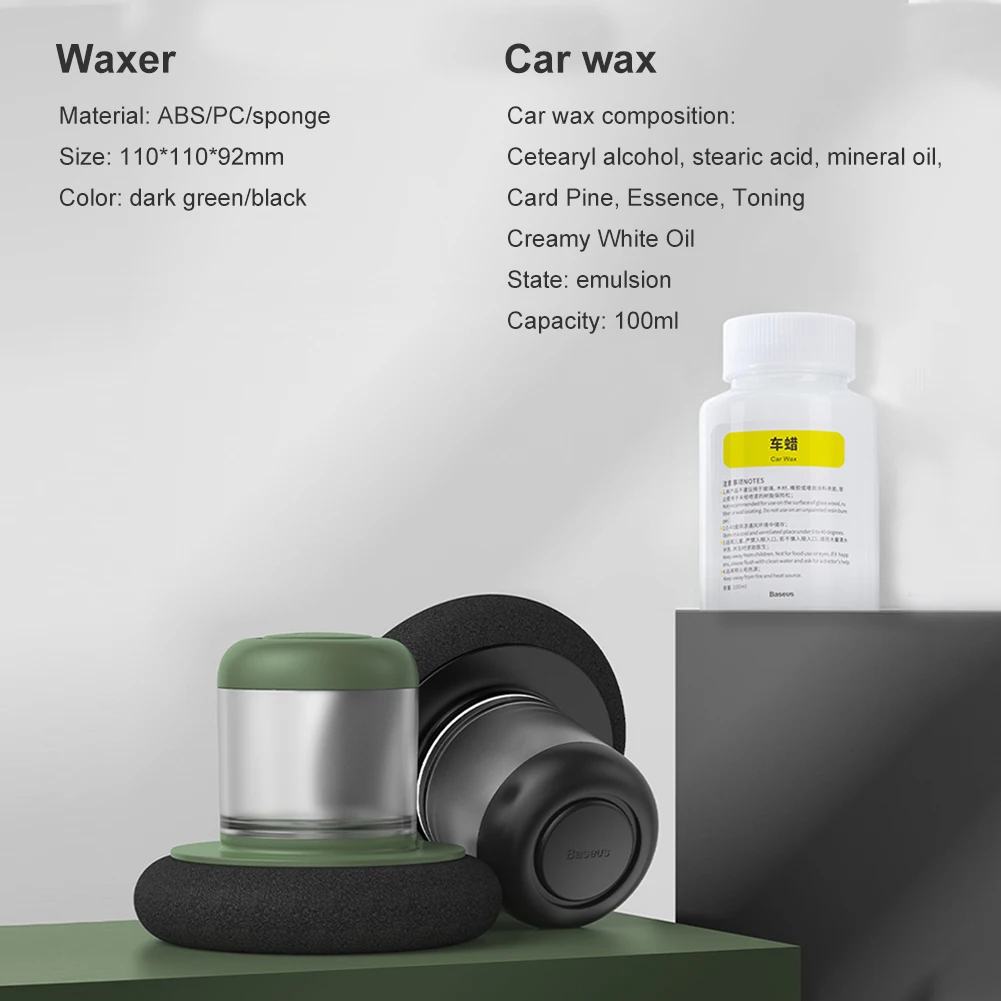

Car Polisher Clean Waxing Tools Car Paint Care Scratch Repair Auto Polishing Machine Anti-acid Rain Car Accessories Dropshipping