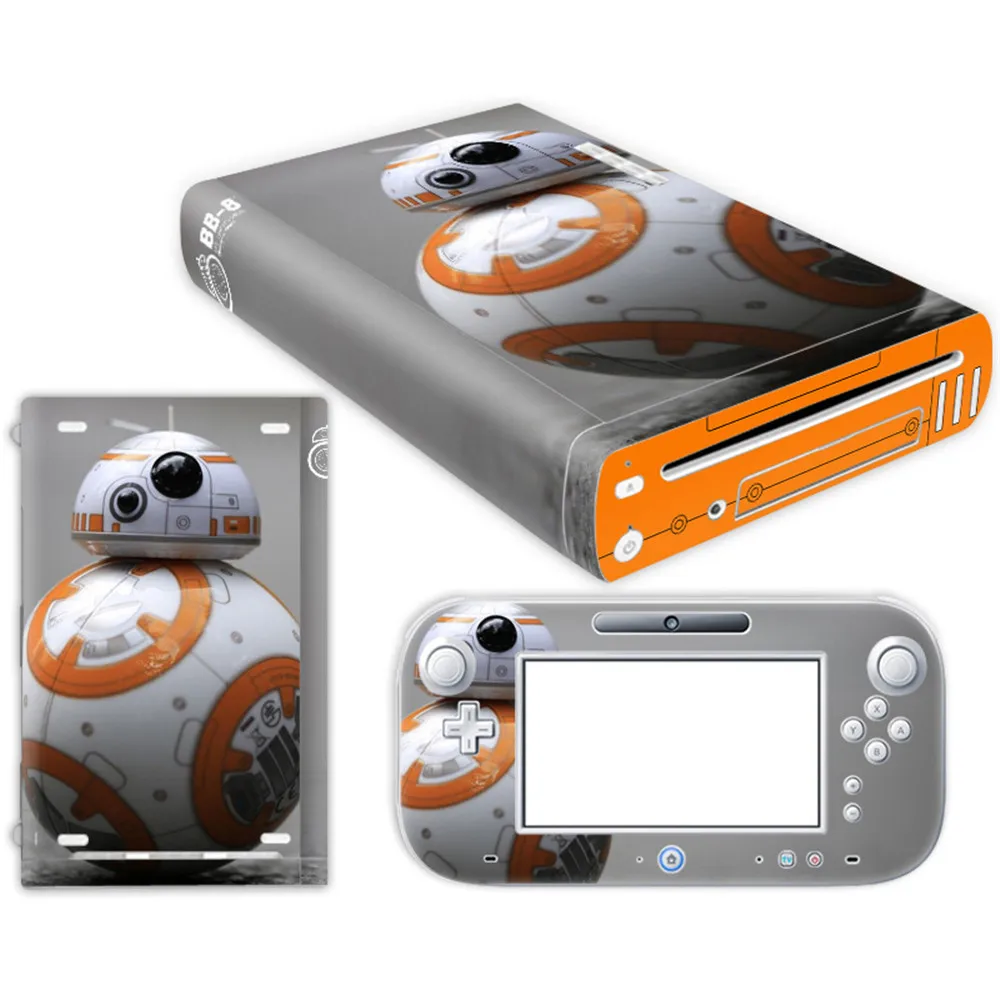 Защитная наклейка из ПВХ для Nintendo Wii U и наклеек-контроллеров.