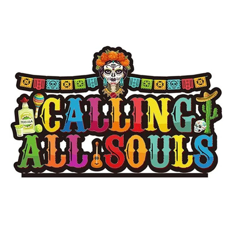 

Happy Halloween Standing Decoration DIY Wooden Crafts Creative Letters Table Centerpieces Party Props Home Ornament