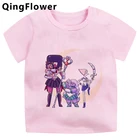 Стивенная Вселенная, Детская футболка для старших сестер, kawaii e girl, дизайнерская одежда roupa crianca для детей