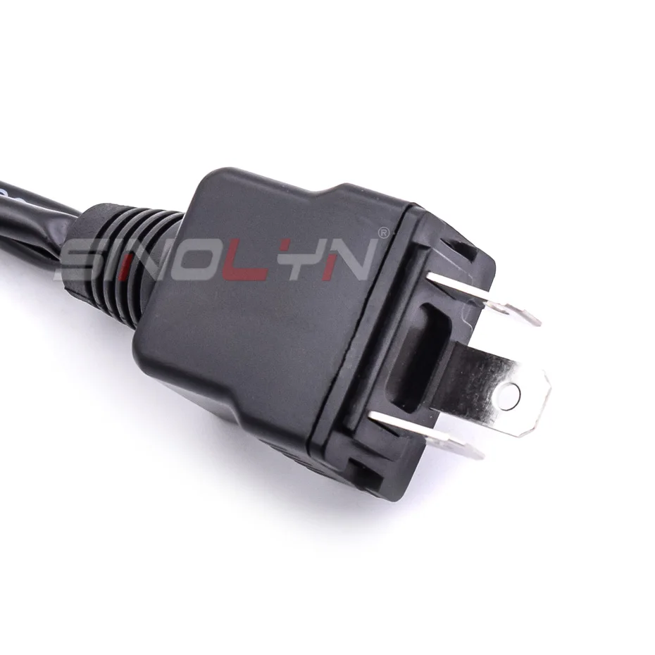 Sinolyn H4 разъем реле провода для светодиодный лампы Bi xenon проектор линзы фары