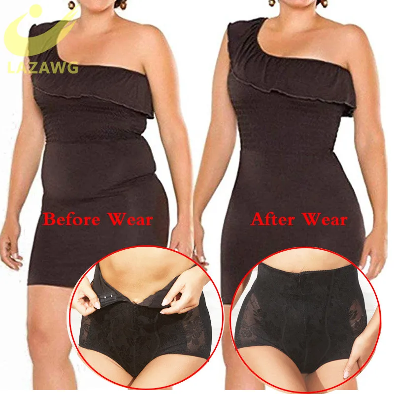 Женские Корректирующие трусики с высокой талией на молнии|Утягивающие трусы| |