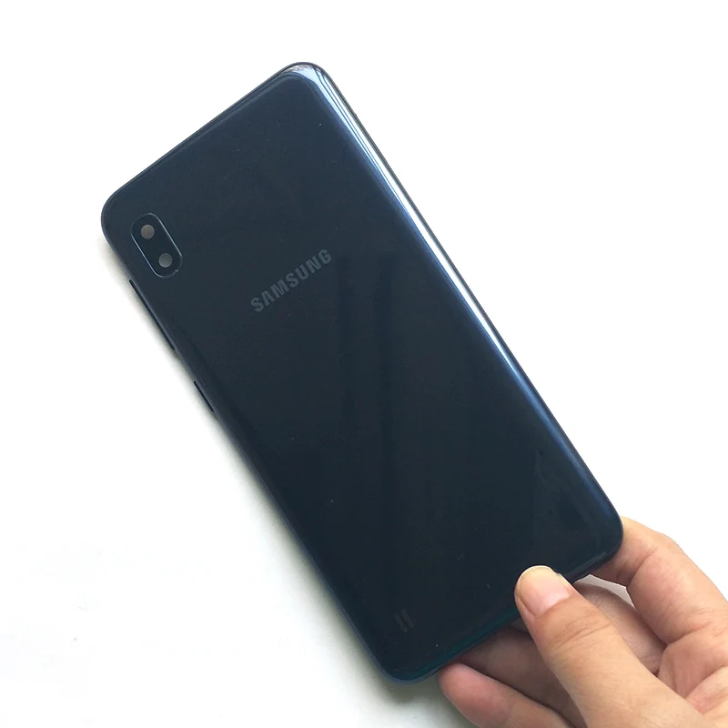 Крышка корпуса аккумулятора для Samsung A10 пластиковая задняя защита телефона