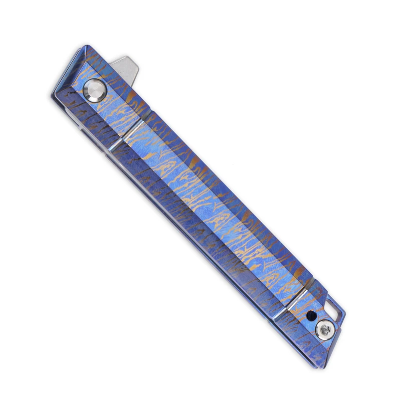 

TIGEND TS920 M390 blade Titanium handle Flipper folding knife Outdoor camping hunting pocket fruit knives EDC tools Survival