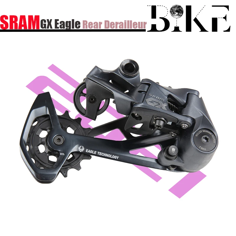 Новинка 2021 горный велосипед Sram GX Eagle 12 дюймов длинная клетка тип 3 дюйма черный |