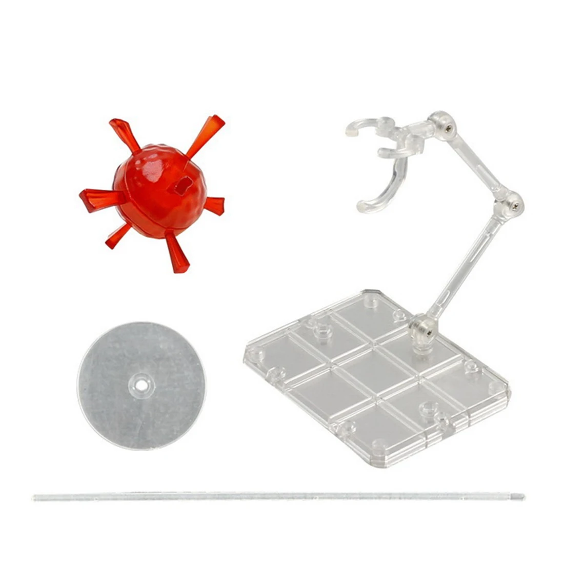 1 комплект 4x4 см модель шара с спецэффектом украшенная бомбой кронштейном для