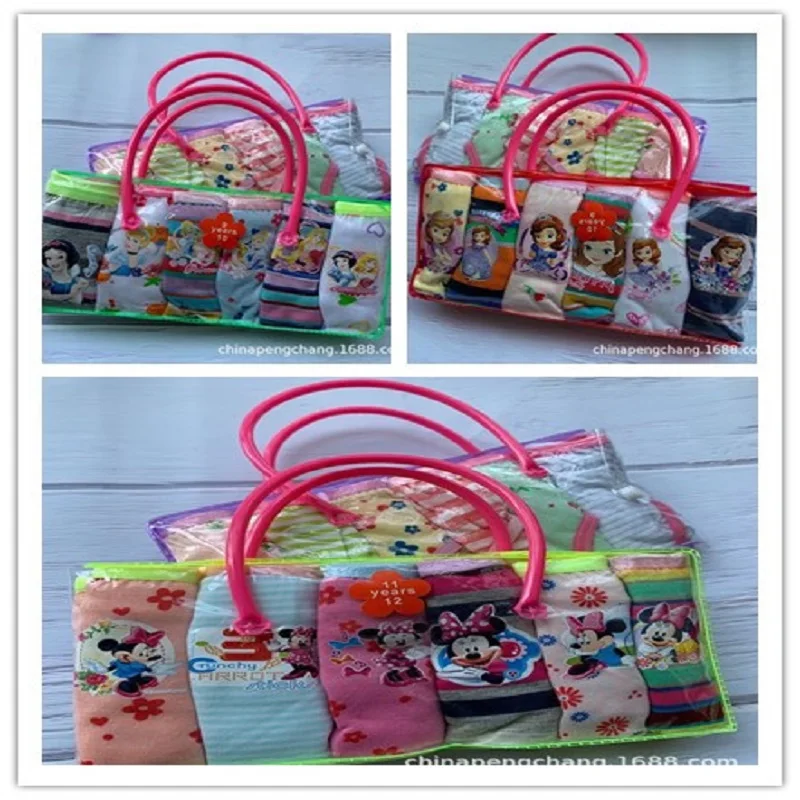 Disney 6 шт. для маленьких мальчиков и девочек нижнее белье с героями комиксов Марвел