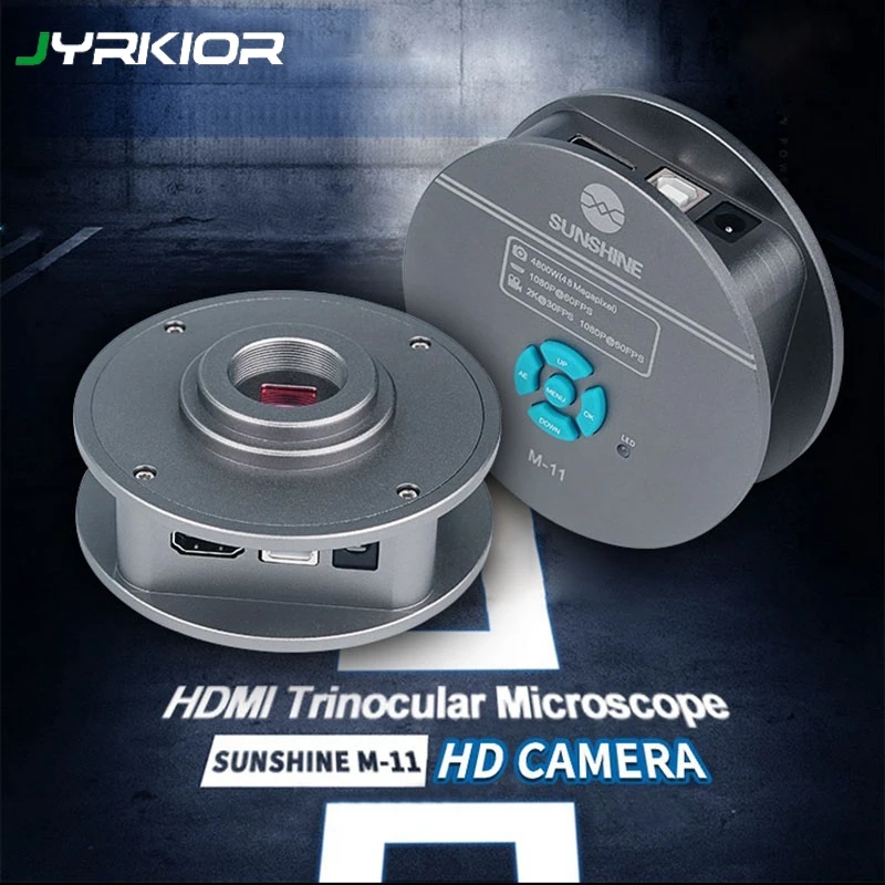 Солнечный свет 4800 Вт пиксель HDMI тринокулярный микроскоп HD камера промышленная