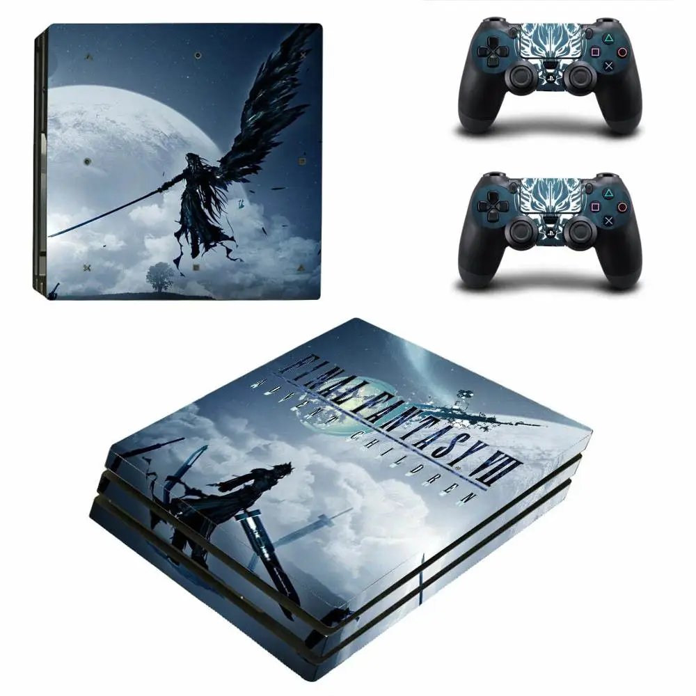 PS4 Pro стикер s последняя фантазия VII Play станция 4 наклейки для кожи Стикеры playstation