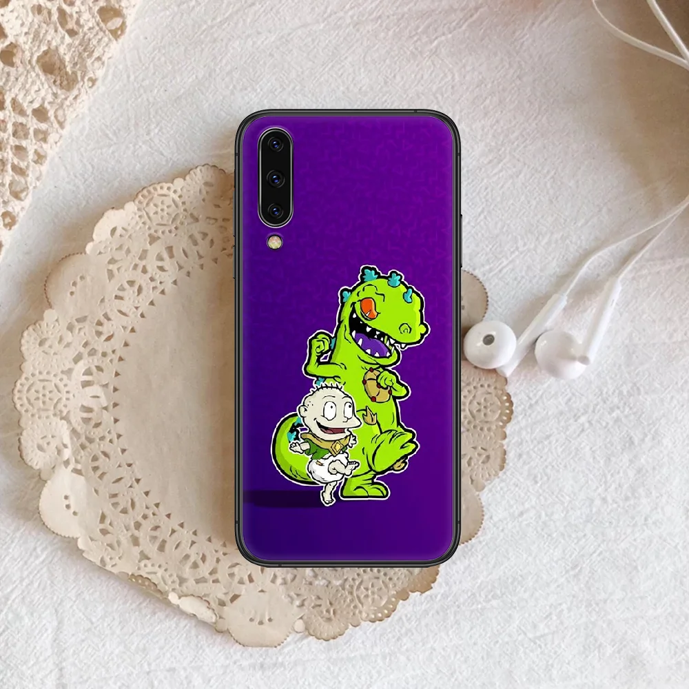 

Cartoon Rugraties Phone Case Cover For Samsung Galaxy A7 9 8 10 20 20e 21 S 30 30S 31 41 50 50S 51 70 71 91 black Back Soft