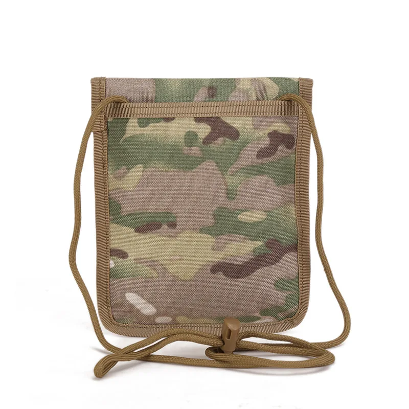 Outdoor New Camouflage Tactics Hanging Neck Bag Works Student Card Exhibition Set