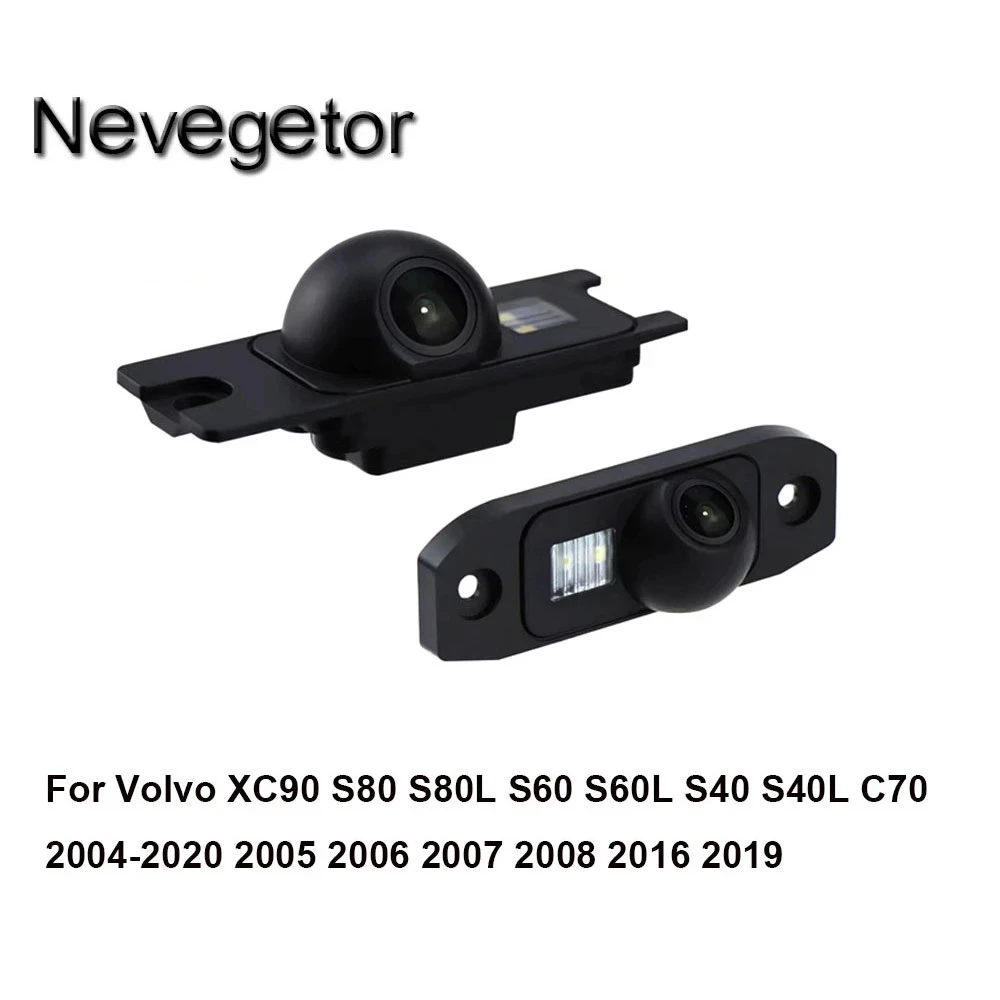 

Car Rear View Backup Reverse Parking Camera For Volvo XC90 S80 S80L S60 S60L S40 S40L C70 2010-2020 2018 Full HD CCD Accessories