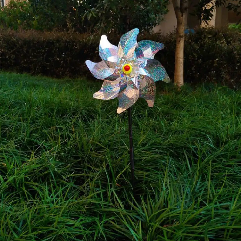 Отражатель креативный реалистичный спиральный Репеллент для птиц ветряная