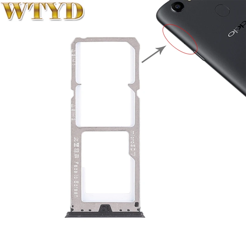 2 лотка для SIM карты + деталь замены OPPO A73 / F5 слот корзины запасная часть смартфона