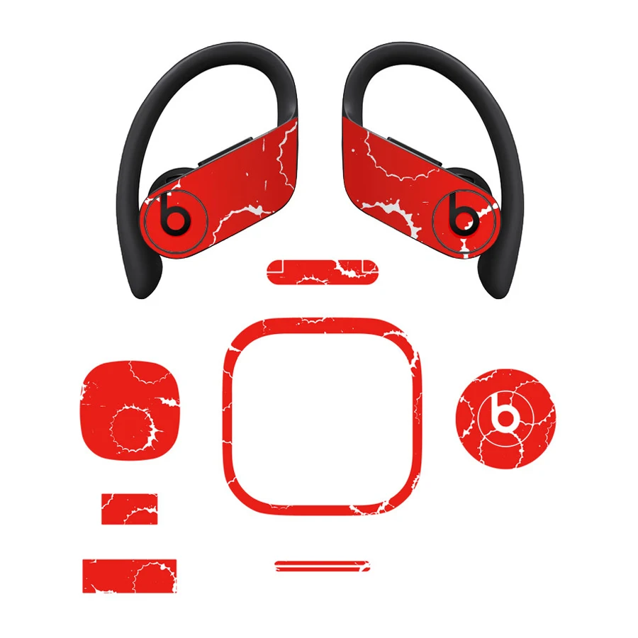 Protective sticker for beats Powerbeats Pro Decorative Headset Film Earbuds Dust Guard for Powerbeats Pro Headphone