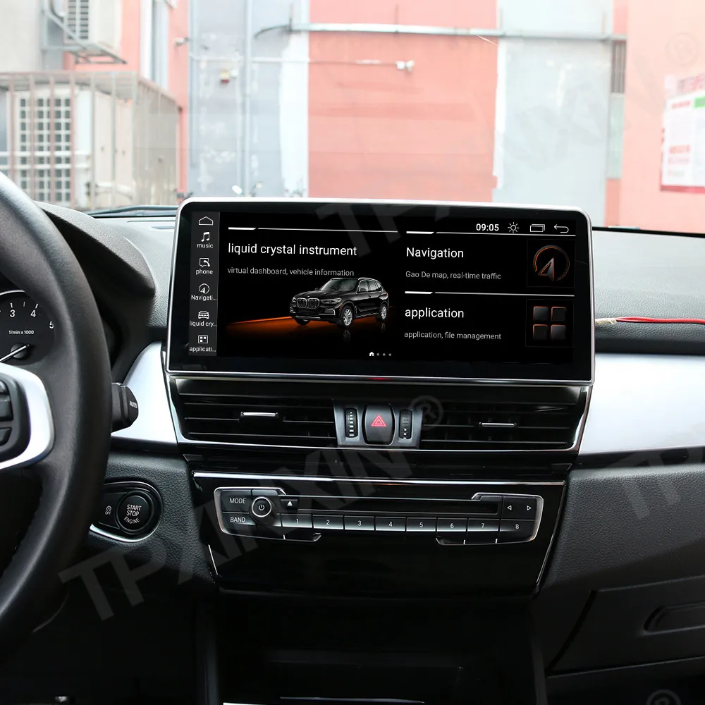 구매 12.3 안드로이드 11 BMW 2 시리즈 2015-2019 자동차 멀티미디어 GPS 네비게이션 헤드 유닛 자동 스테레오 라디오 4G LTE 무선 카플레이, Android 11 차량용 멀티미디어 플레이어