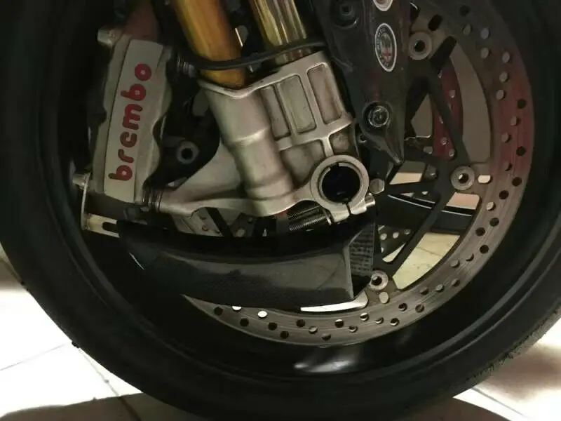 

Motorcycle Carbon Fiber Brake Caliper Cooling Cooler Air Ducts Channel System For Ducati Hypermotard 821 SP 2013-2015