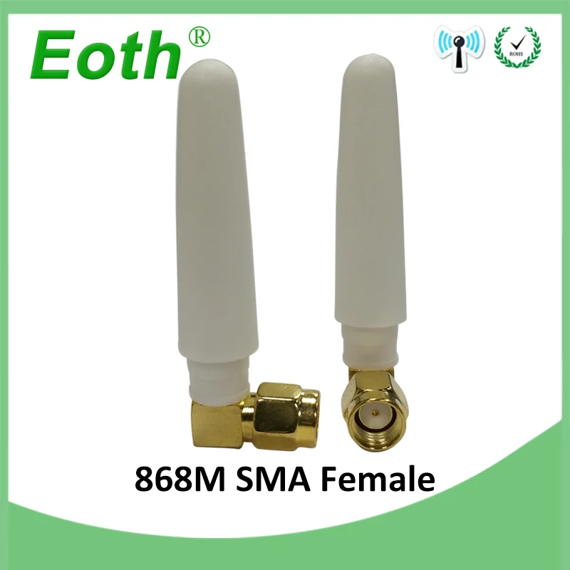 20 шт. 868 МГц 915 антенна 3bdi RP-SMA разъем GSM антенны белый маленький размер для Lorawan |
