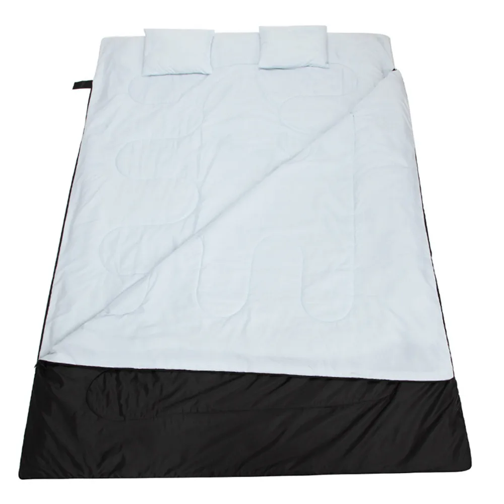 Спальный мешок для пар кемпинга на 2 3 человек зимние и осенние спальные мешки