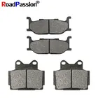 Тормозные колодки для мотоциклов, передние и задние для Yamaha XJ600, XJ600N, XJ600S, Diversion, XJ, 600, N, S, 1992, 1993, 1994, 1995, 1996
