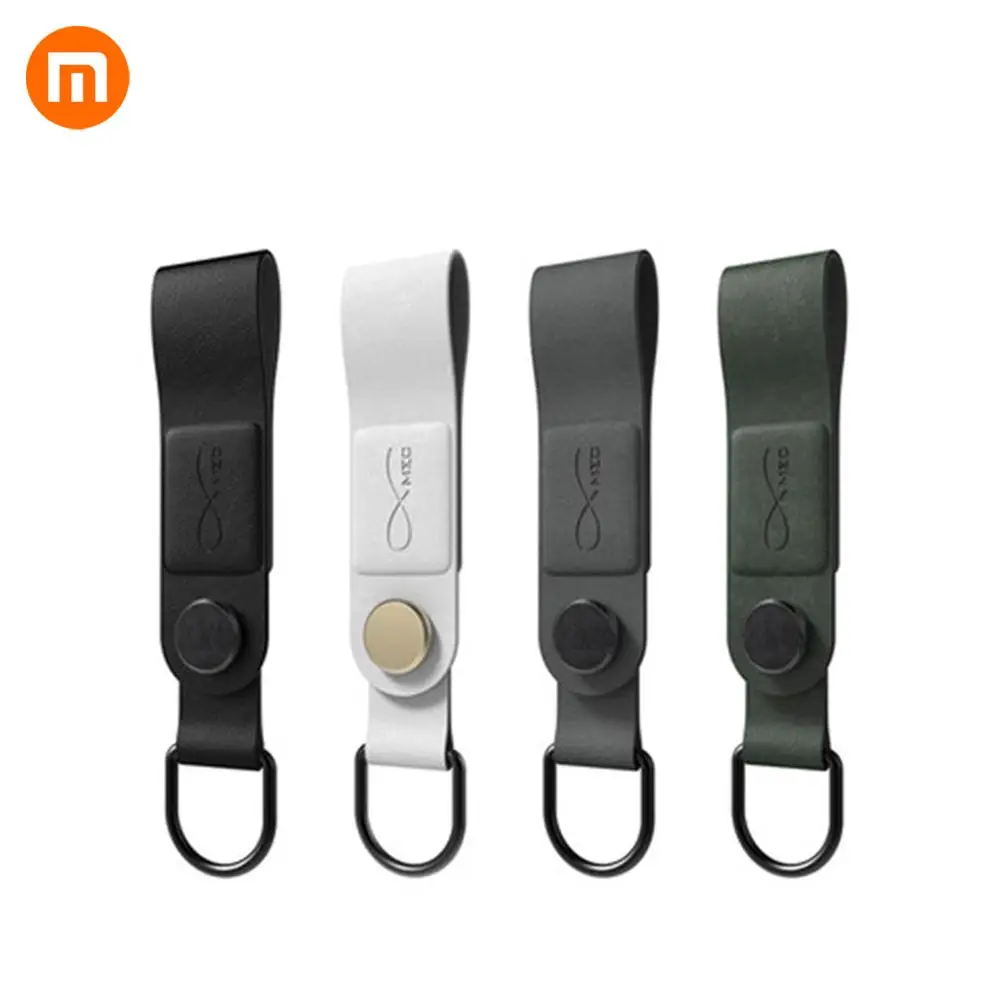Горячий Xiaomi Bcase MEC магнитный зажим для наушников три цвета кожаная пряжка Органайзер проводов для наушников держатель портативный кабель