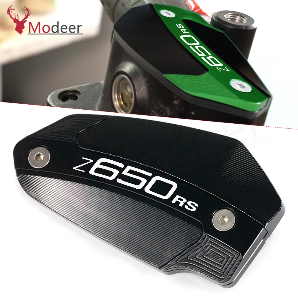 

For Kawasaki Z650RS Z 650RS Z 650 Z650 RS 2022 Motorcycle Front Brake Pump Fluid Tank Oil Cup Reservoir Guard Cover Protector