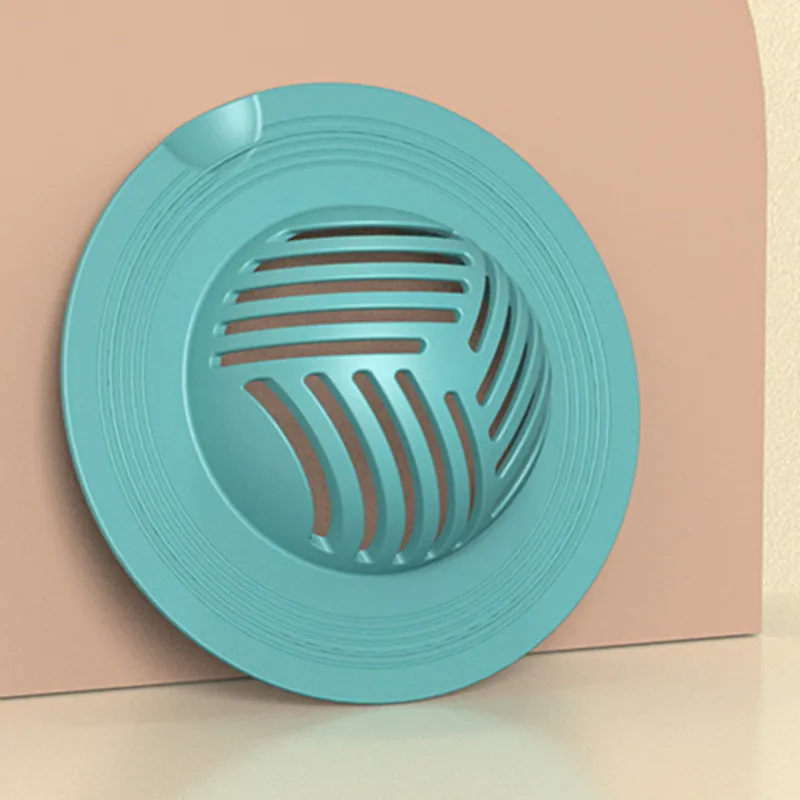 portable silicone sink strainer waste plug sink filter waste collector kitchen bathroom accessories sewer strainer floor drain free global shipping