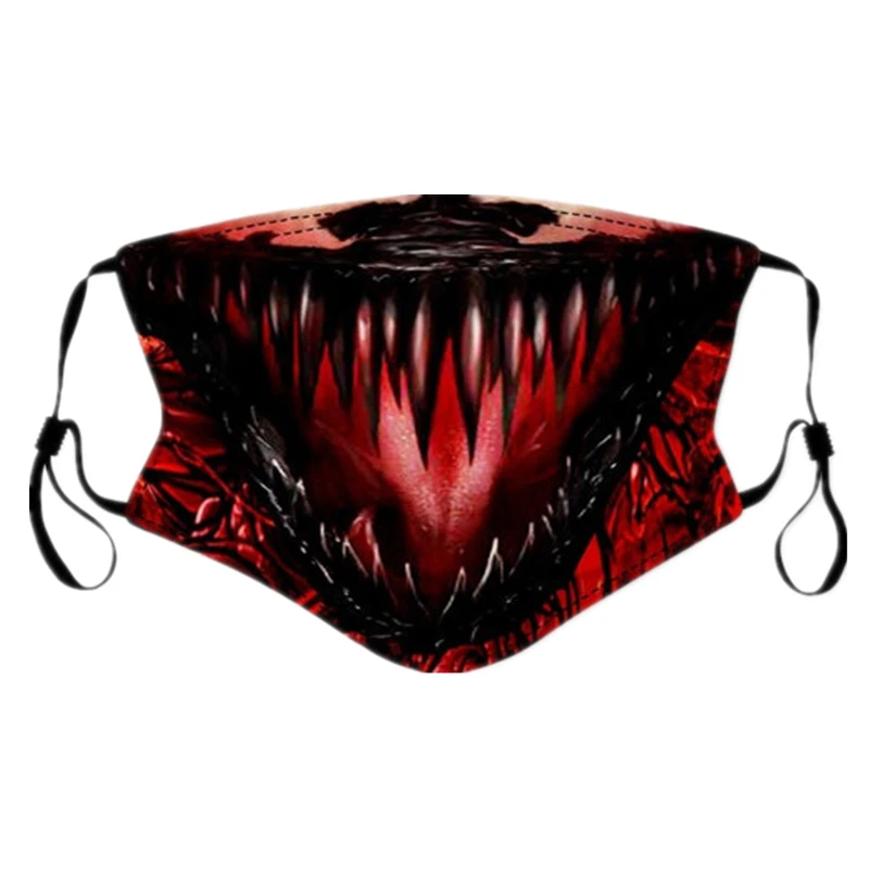 Костюм для косплея Веном Эдди Брока супергероя карнидж клоун каседи маска лица