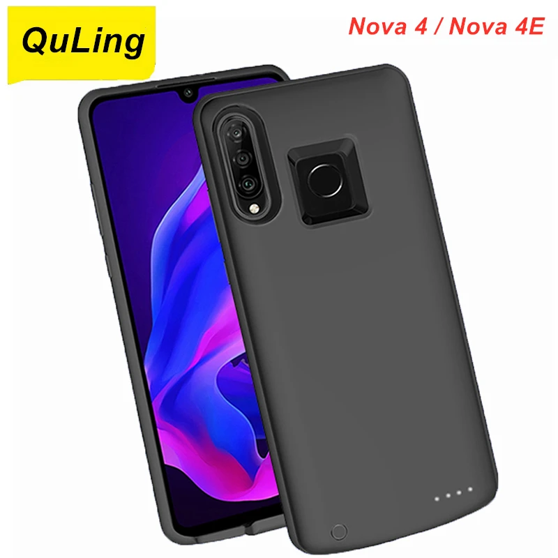 

QuLing 6500 Mah For Huawei Nova 4E Battery Case Nova 4 Battery Charger Bank Power Case For Huawei Nova 4E Battery Case