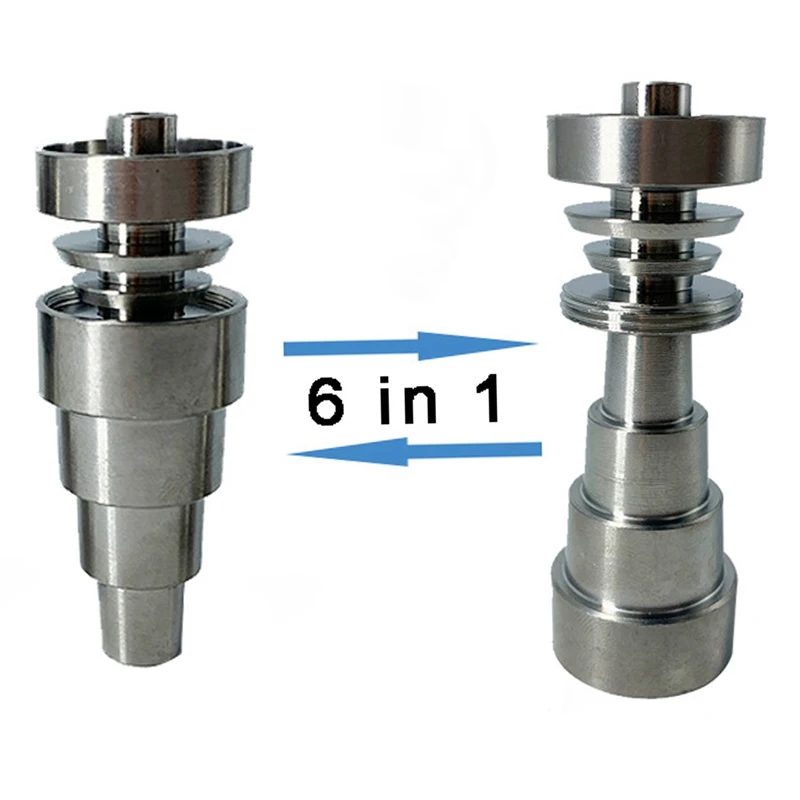 2 Pieces Titanium Wax Tool Stainless Steel Cap Universal 6 in 1 Metal Waterproof Rustproof Carving | Инструменты