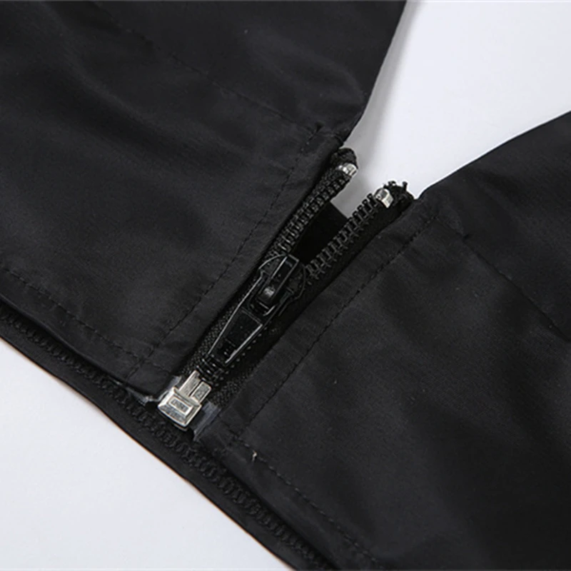 

Buckle Zipper Bralette Crop Top Sexy Summer Clothes for Women Black Backless Deep V Tank Tops 2021 Clubwear