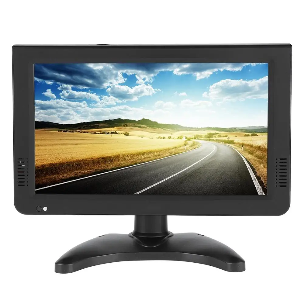 LEADSTAR 10 дюймов экран DVB-T2 16:9 1080P Автомобильный цифровой ТВ Стерео окружающий Портативный ТВ