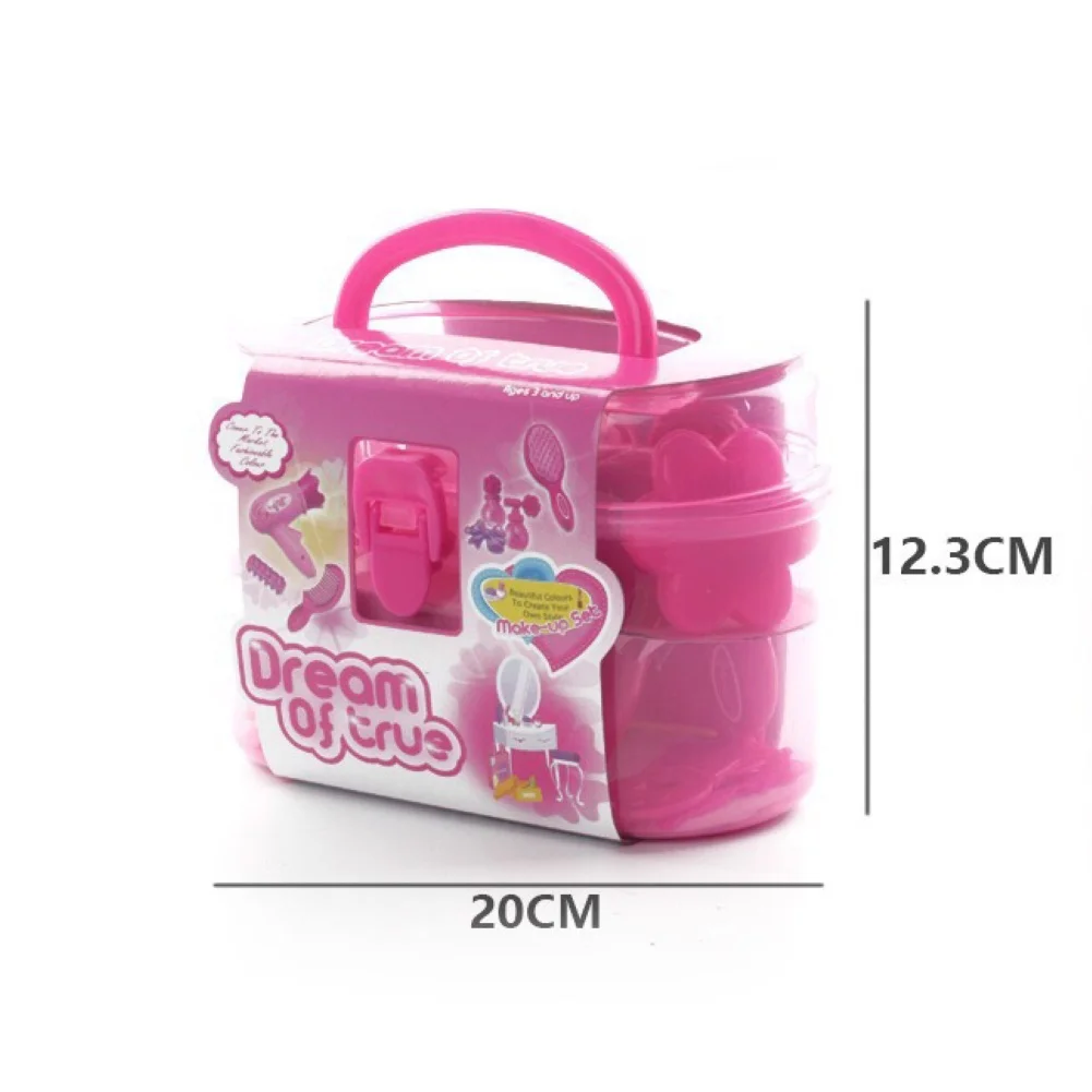 

15Pcs Girl Mini Simulation Makeup Hair Accessory Model Kit Kids Pretend Play Toy