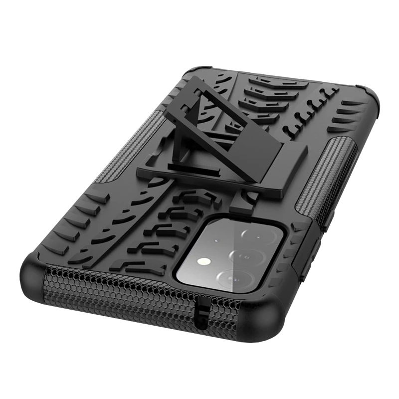 Cover For Samsung Galaxy A72 5G Case Rubber Bumper Dual Layer Armor Back Cover For Samsung A72 5G Case For Samsung A72 5G Case
