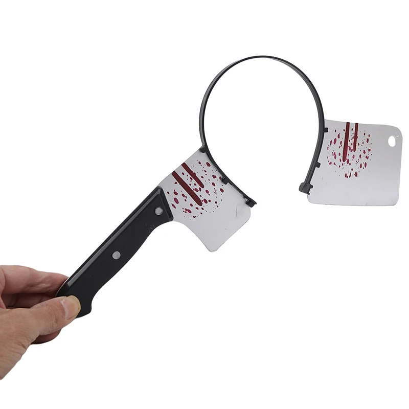 Искусственное оружие из страха нож для пилы пластиковый искусственный с кровью