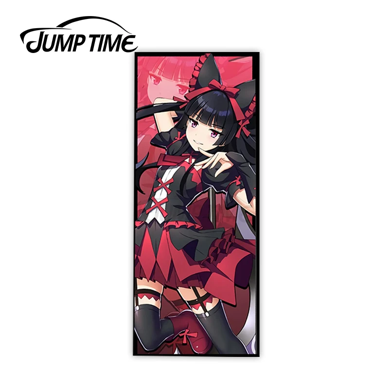 Наклейка для автомобиля JumpTime 13 x 2.9 см Рори Меркури Гейт Jietai Kanochi Nite Slap, винил, водонепроницаемая, декор для бампера.