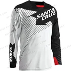 Футболка для мотокросса SANTA CRUZ, рубашка с длинным рукавом для езды на велосипеде, трюке, горном велосипеде, эндуро, гонок, майка для езды на велосипеде