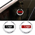 Наклейка на окно автомобиля для Jeep Grand Cherokee Compass Renagade Commander Patriot Wrangler JL TJ, металлический корпус, боковой значок, аксессуары