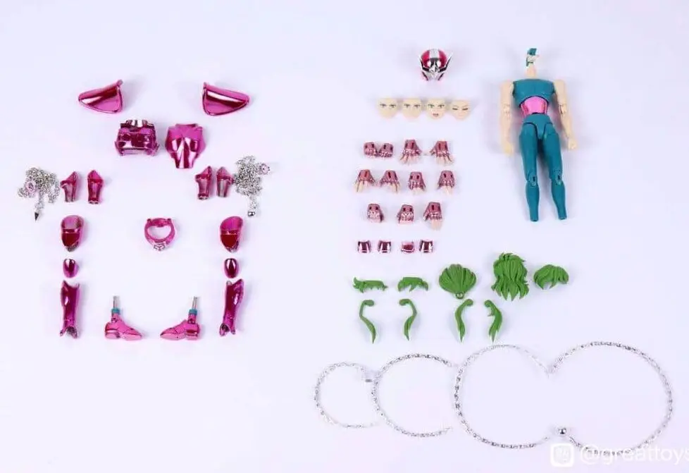 

Great Toys Gt Ex Bronze Andromeda Shun V1 Safety Cap Helmet Metal Armor Action Figures Super Movable Joints Collectible Model